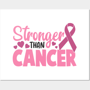 stronger then cancer Posters and Art